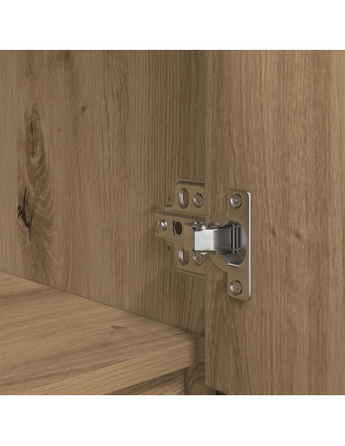 Armadio con Cassetto Rovere Artigianale 55,5x34x119,5 cm