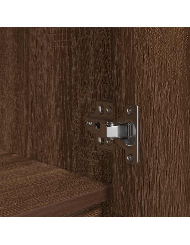 Armadio con Cassetto Rovere Marrone 55,5x34x119,5 cm Truciolato