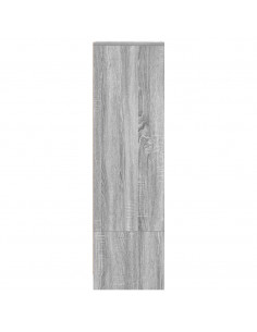 Credenza Grigio Sonoma 29,5x34x119,5 cm in Legno Multistrato