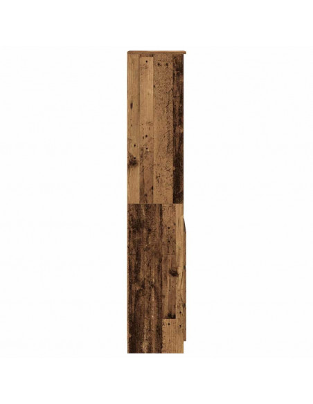 Credenza Legno Antico 37,5x35x180 cm in Truciolato