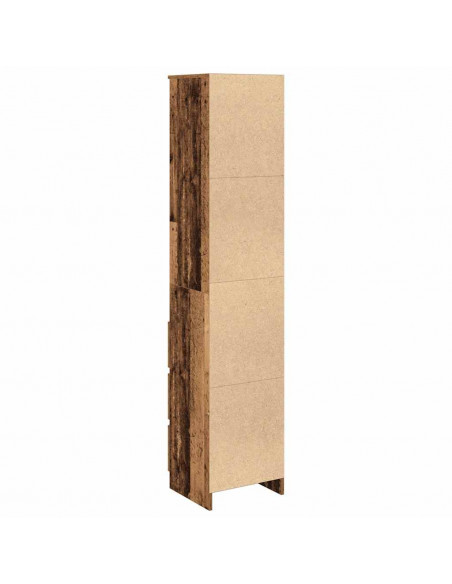 Credenza Legno Antico 37,5x35x180 cm in Truciolato
