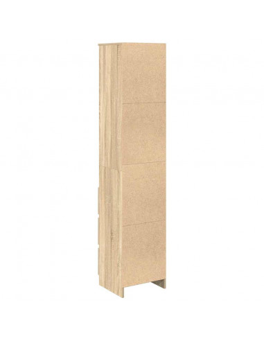 Credenza Rovere Sonoma 37,5x35x180 cm in Legno Multistrato