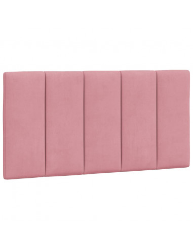 Giroletto con Luci LED Rosa 100x200 cm in Velluto