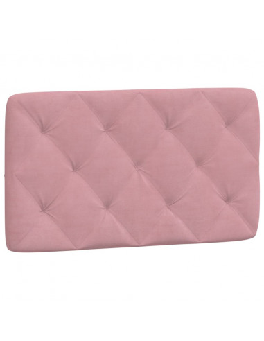 Giroletto con Testiera Rosa 90x200 cm in Velluto