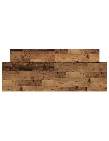 Giroletto senza Materasso Legno Antico 140x190cm in Truciolato