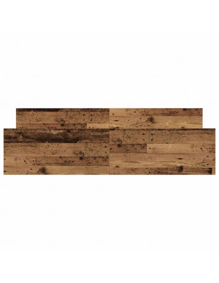 Giroletto senza Materasso Legno Antico 180x200 cm in Truciolato