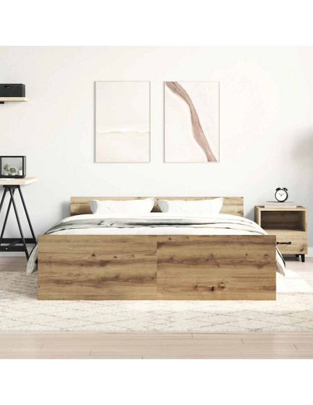 Giroletto senza Materasso Rovere Artigianale 135x190cm