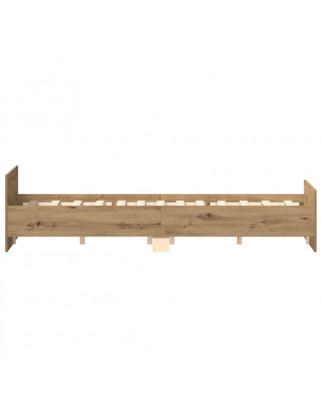 Giroletto senza Materasso Rovere Artigianale 135x190cm