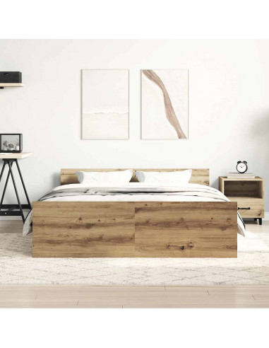 Giroletto senza Materasso Rovere Artigianale 150x200cm