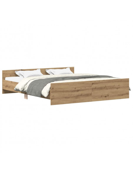 Giroletto senza Materasso Rovere Artigianale 180x200 cm