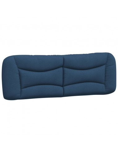 Letto con Materasso Blu 160x200 cm in Tessuto