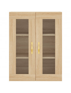 Mobile a Parete Rovere Sonoma 69,5x34x90 cm