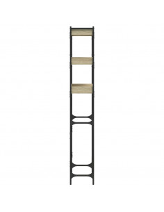 Scaffale per Lavatrice Rovere Sonoma 67x25x163 cm Multistrato