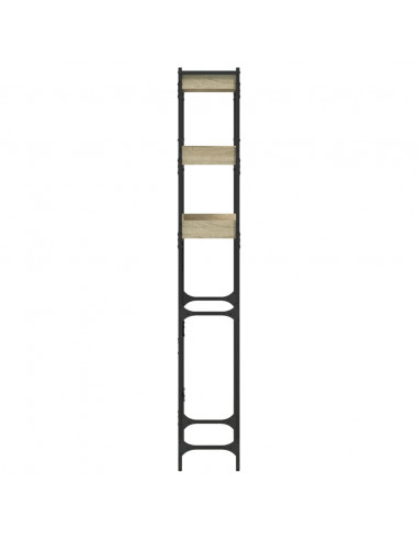 Scaffale per Lavatrice Rovere Sonoma 67x25x163 cm Multistrato
