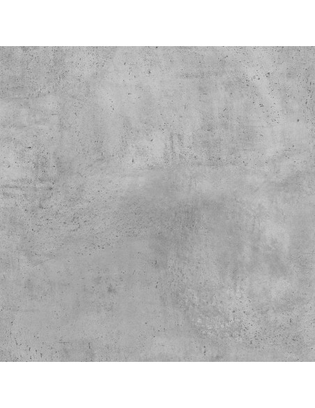 Set Mobili da Bagno 5 pz Grigio Cemento in Legno Multistrato