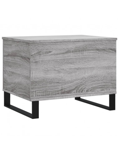 Tavolino Salotto Grigio Sonoma 60x44,5x45 cm Legno Multistrato
