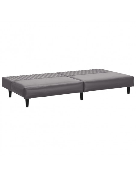 Set di Divani 2 pz Grigio in Similpelle