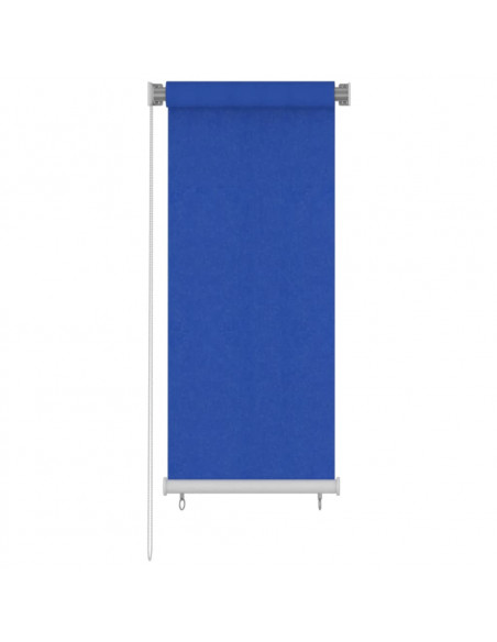 Tenda a Rullo per Esterni 60x140 cm Blu HDPE