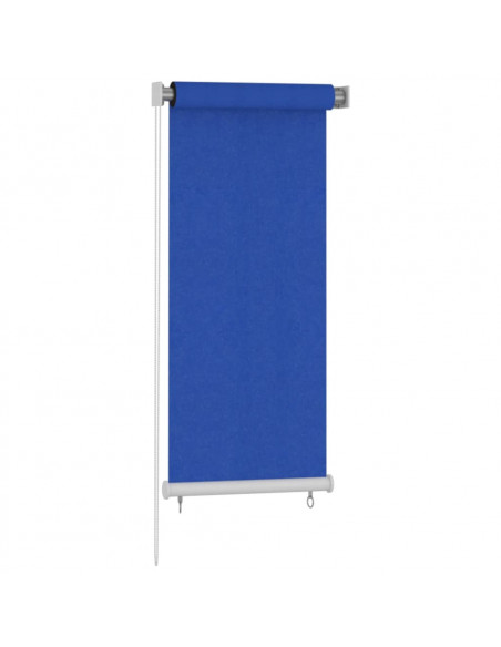 Tenda a Rullo per Esterni 60x140 cm Blu HDPE