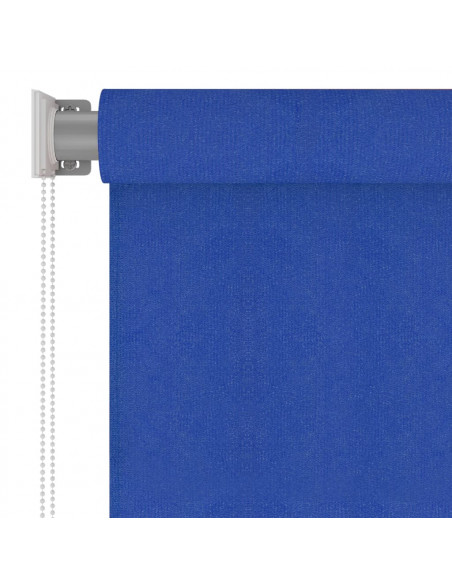 Tenda a Rullo per Esterni 60x140 cm Blu HDPE