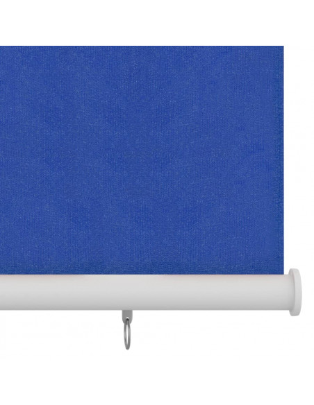 Tenda a Rullo per Esterni 60x140 cm Blu HDPE