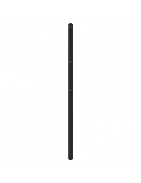 Testiera in Metallo Nero 90 cm