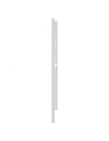 Testiera in Metallo Bianco 90 cm