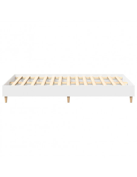 Giroletto senza Materasso Bianco 120x200 cm Legno Multistrato
