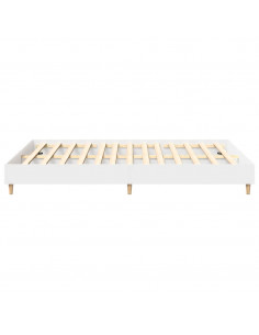 Giroletto senza Materasso Bianco 140x200 cm Legno Multistrato