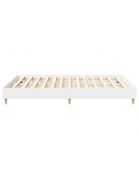 Giroletto senza Materasso Bianco 140x200 cm Legno Multistrato