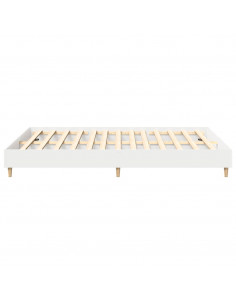 Giroletto senza Materasso Bianco 150x200cm in Legno Multistrato