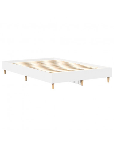 Giroletto senza Materasso Bianco 120x200 cm Legno Multistrato