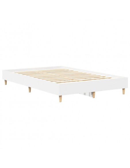 Giroletto senza Materasso Bianco 120x200 cm Legno Multistrato