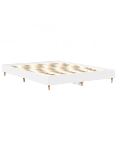 Giroletto senza Materasso Bianco 140x200 cm Legno Multistrato