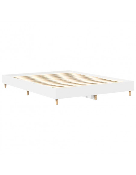 Giroletto senza Materasso Bianco 140x200 cm Legno Multistrato