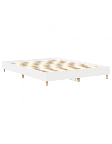 Giroletto senza Materasso Bianco 150x200cm in Legno Multistrato