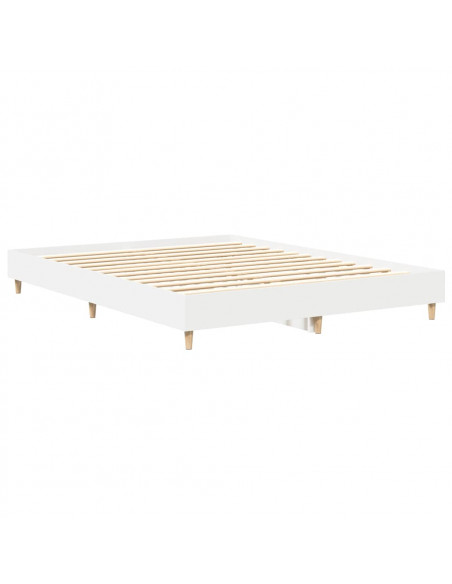 Giroletto senza Materasso Bianco 150x200cm in Legno Multistrato