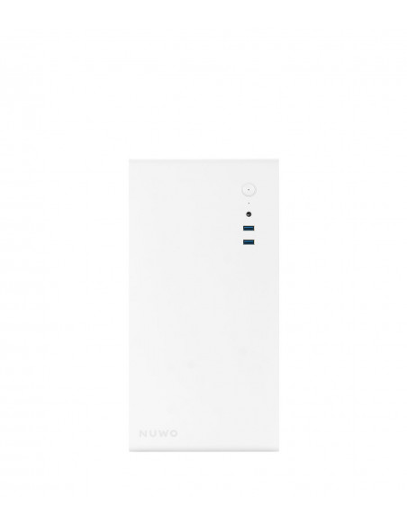 NUWO CASE OFFICE M-ATX EGUERA A103 0.60MM SPCC USB3.0 80MM FRONT METAL SIDE METAL BIANCO
