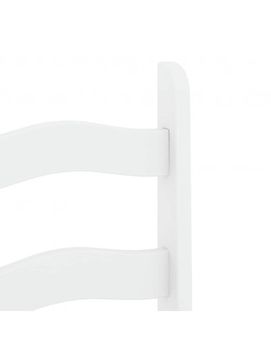 Set da Pranzo 3 pz Panama Bianco in Legno Massello di Pino