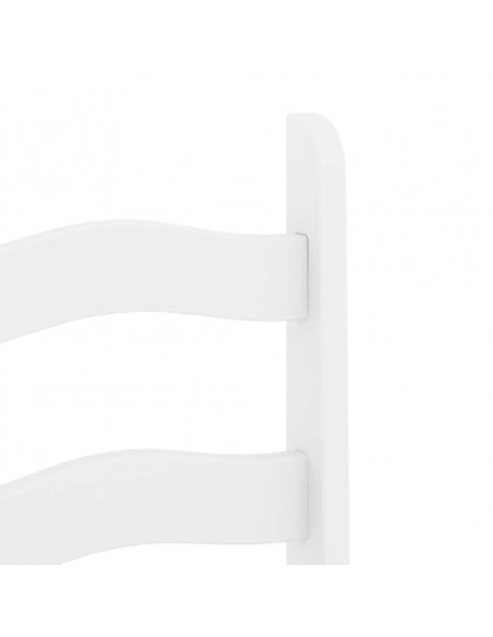 Set da Pranzo 3 pz Panama Bianco in Legno Massello di Pino