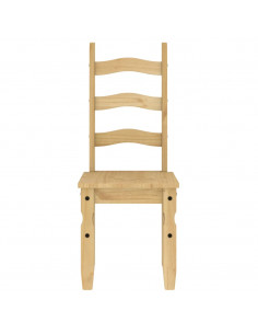 Set da Pranzo 5 pz Panama in Legno Massello di Pino 2