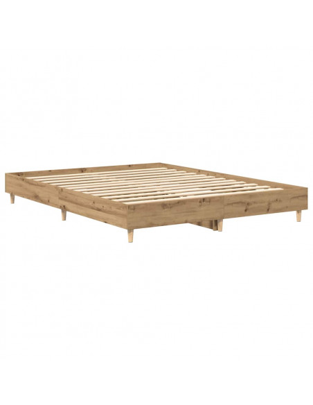 Giroletto senza Materasso Rovere Artigianale 140x200 cm