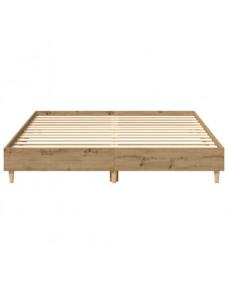 Giroletto senza Materasso Rovere Artigianale 140x200 cm