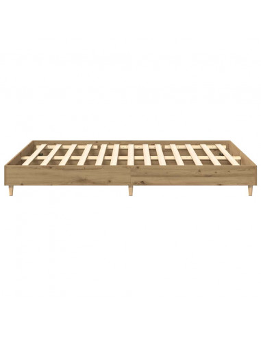 Giroletto senza Materasso Rovere Artigianale 140x200 cm