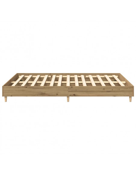 Giroletto senza Materasso Rovere Artigianale 140x200 cm