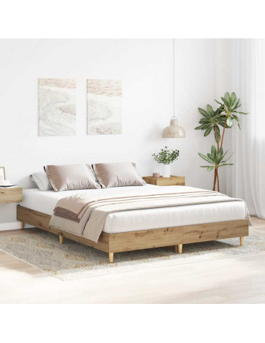 Giroletto senza Materasso Rovere Artigianale 150x200 cm