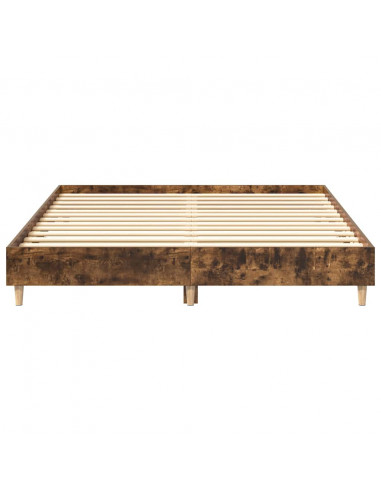 Giroletto senza Materasso Rovere Fumo 140x200 cm in Truciolato