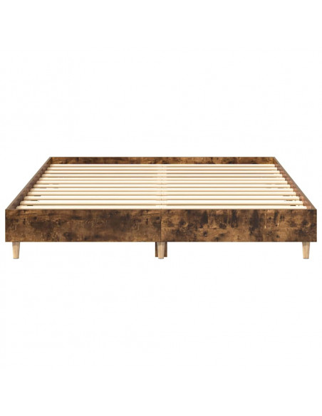 Giroletto senza Materasso Rovere Fumo 140x200 cm in Truciolato