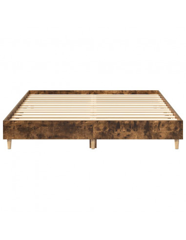Giroletto senza Materasso Rovere Fumo 150x200 cm in Truciolato