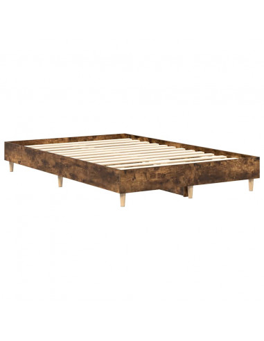Giroletto senza Materasso Rovere Fumo 120x200 cm in Truciolato